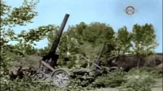 Terrific Sounds of World War 2 , Eastern Front Battle Field   Colour Footage