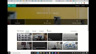 Microsoft Sway Analytics