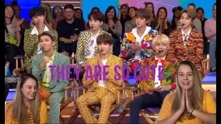 BTS, one of the hottest music groups in the world, speaks out on 'GMA' REACTION