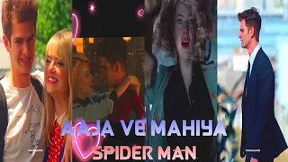 Aaja Ve Mahiya × Spider Man Status || Gwen Stacy & Peter Parker || #spiderman #love #shorts