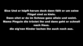 Pigloo - Papa Pinguin Lyrics (Deutsch)