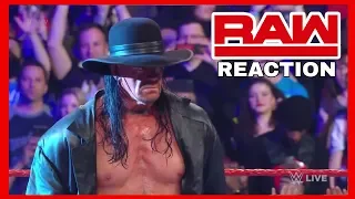 UNDERTAKER INTERRUPTS ELIAS!!! WWE Raw Reaction 4/8/19