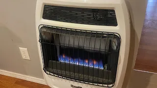 How to light and operate a gas wall heater