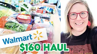$160 WALMART GROCERY HAUL AND MEAL PLAN! 💵 AVERAGE WEEKLY GROCERY COST? @Jen-Chapin​