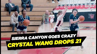 Crystal Wang Drops 21 On Harvard Westlake