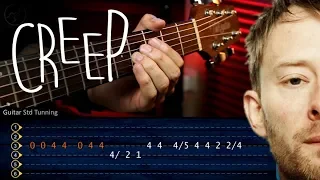 Creep RADIOHEAD Guitar Tutorial TABS | Guitarra Cover Christianvib