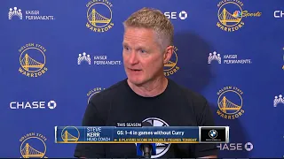 Steve Kerr PostGame Interview | Golden State Warriors vs San Antonio Spurs