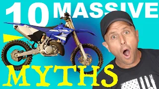 Top 10 MYTHs In Dirt Bikes