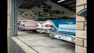 Super Rare Classic Car Collection!! in a Waikato Sheds Shed #classic #classiccars #garage #building