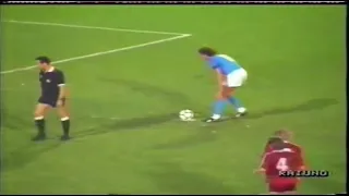 Napoli - Reggina 2-0, coppa italia 1989-90, 2° turno