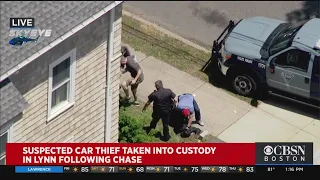 At Least One Suspect Arrested After Stolen Car Chase Through Several Towns