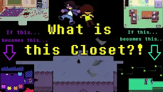 What is in The Closet Dark World