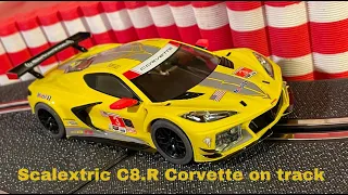 Scalextric C8.R on track