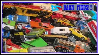 Barn Finds! Vintage toy car lot score!