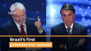 Bolsonaro and Lula face off in Brazil presidential debate | Al Jazeera Newsfeed