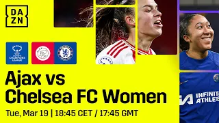 AFC Ajax - Chelsea | UEFA Women’s Champions League Kwartfinale, Heen Livestream