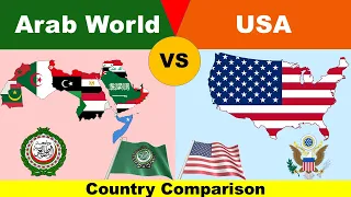 Arab World Vs United States | USA vs Arab World | Countries comparison