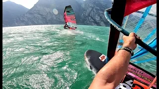 Two generations Slalom sailing @Torbole | Lago di Garda (HD)