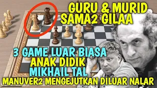 TOP 3 Game Catur Spektakuler Murid Sang Maestro.. Mikhail Tal