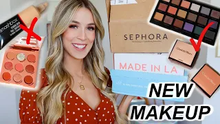 SO MUCH NEW MAKEUP! ELF + SEPHORA + COLOURPOP HAUL REVIEW | leighannsays