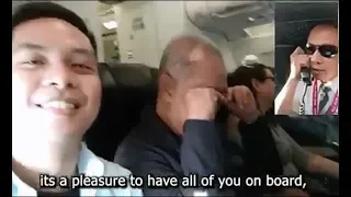 Nakakaantig na Mensahe ng Piloto sa kanyang mga magulang sa isang flight!