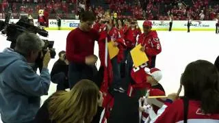 Caps shirts off their backs - Alexander Semin