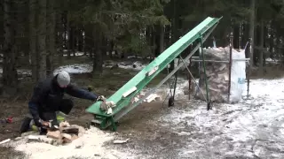 13-VT50 Firewood conveyor