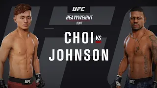 UFC Doo Ho Choi vs. Michael Johnson Scold a man with a great speed fist!