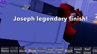 N the jojo game Joseph legendary finish! (Concept)