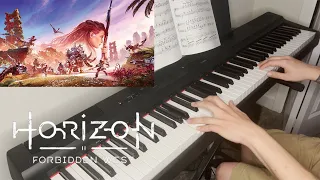 Horizon Forbidden West - In The Flood - Piano Cover