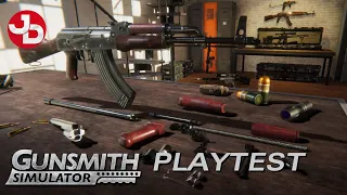 Gunsmith Simulator Playtest PC Gameplay 1440p 60fps