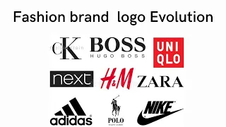 Fashion brand logo evolution Levi's, Puma, Zara, Gucci Etc.