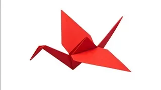 Tuto : comment faire un oiseau en origami