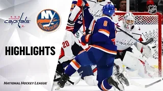 Айлендерс - Вашингтон / NHL Highlights | Capitals @ Islanders 1/18/20