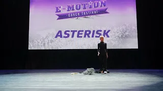 ASTERISK|3 place|KIDS SOLO|E-MOTION DF 2022|FRONT