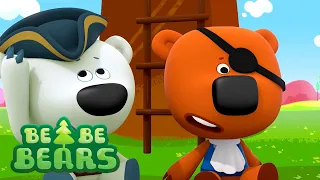 BE-BE-BEARS 🐻 Bjorn and Bucky 🐻‍❄️ Pirate Story - Episode 17 🦊 Funny Cartoons For Kids