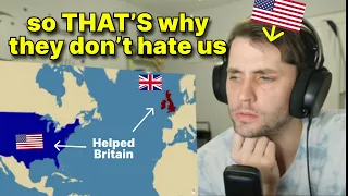 American reacts to When Did Britain and America Stop Hating Each Other?