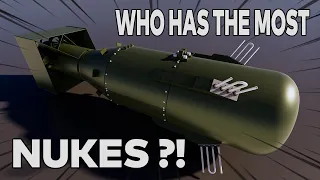 WHO HAS THE MOST NUKES?  Nuclear Weapon Comparison