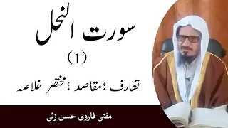 Surah An Nahl part 1 taaruf maqasid mukhtasar khulasa Mufti Farooq Hasan Zai