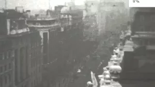 1958 London, Traffic Along Aldwych 1950s