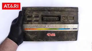 Restoring an Atari 2600 JR Retro Console Restoration and Modification - ASMR