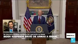 Directo a... Washington y las palabras de Biden sobre la guerra en Gaza y la invasión a Rafah