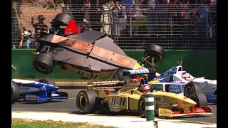 Top 10 F1 crashes of the 1996 season