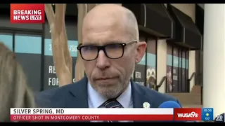 Police officer shot in Silver Spring | Councilman Tom Hucker reaction