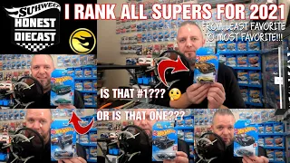 I RANK ALL 2021 SUPERS FROM FAVORITE TO LEAST FAVORITE (MAY SUPRISE YOU 😉)!!!