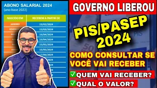 PIS/PASEP 2024: GOVERNO LIBEROU CALENDÁRIO OFICIAL E CONSULTA DA GRANA QUE VOCÊ VAI RECEBER R$1.412
