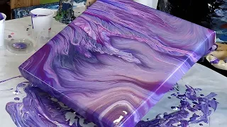 Majestic TLP Pigment: Unveiling the Beauty of Kissing Waterfall Fluid Art Technique