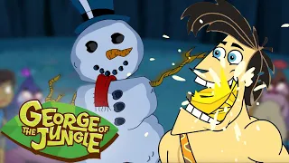 All I Want Is Bananas! 🍌💛 | Christmas Special 🎄| George of the Jungle | 1 Hour Compilation | Cartoon