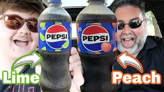 Pepsi Peach and Pepsi Lime Review 2024