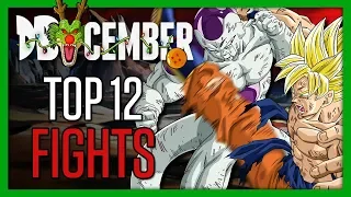 DBCember 2018 | Top 12 Dragon Ball Fights! | Team Four Star (TFS)